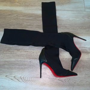 Souricette 100 Nappa shiny/maille tricot